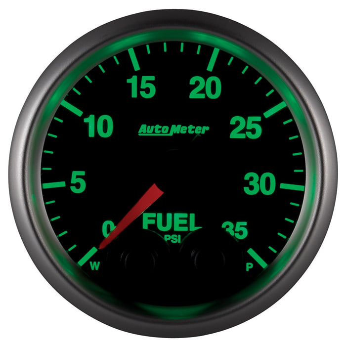 AutoMeter 5661 GAUGE; FUEL PRESS; 2 1/16in.; 35PSI; STEPPER MOTOR W/PEAK/WARN; ELITE - Truck Part Superstore