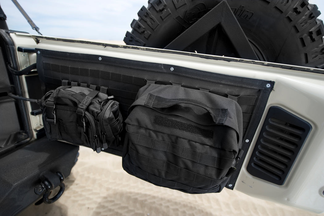 Smittybilt 5662301 Gear Tailgate Cover 07-18 Wrangler JK Black Smittybilt - Truck Part Superstore