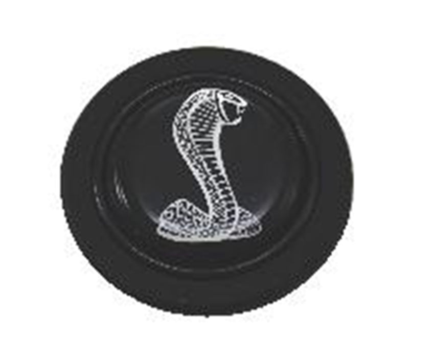 Grant 5663 GM Licensed Horn Button; Cobra; White On Black; Signature Wheels; - Truck Part Superstore