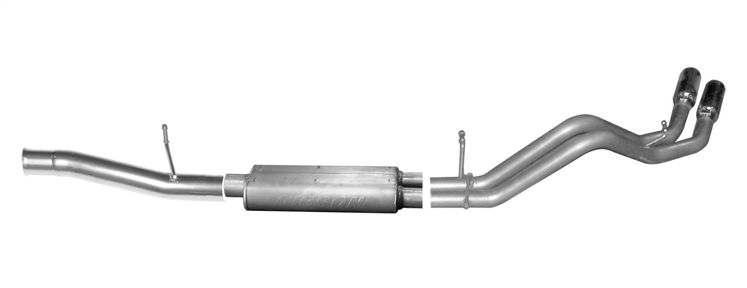 Gibson Performance Exhaust 5663 Cat-Back Dual Sport Exhaust System; Aluminized - Truck Part Superstore