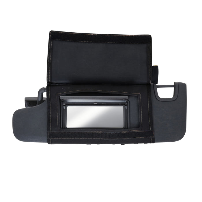 Smittybilt 56644 Sunvisor Organizer G.E.A.R. Universal Fit Each Black/Tan Smittybilt - Truck Part Superstore