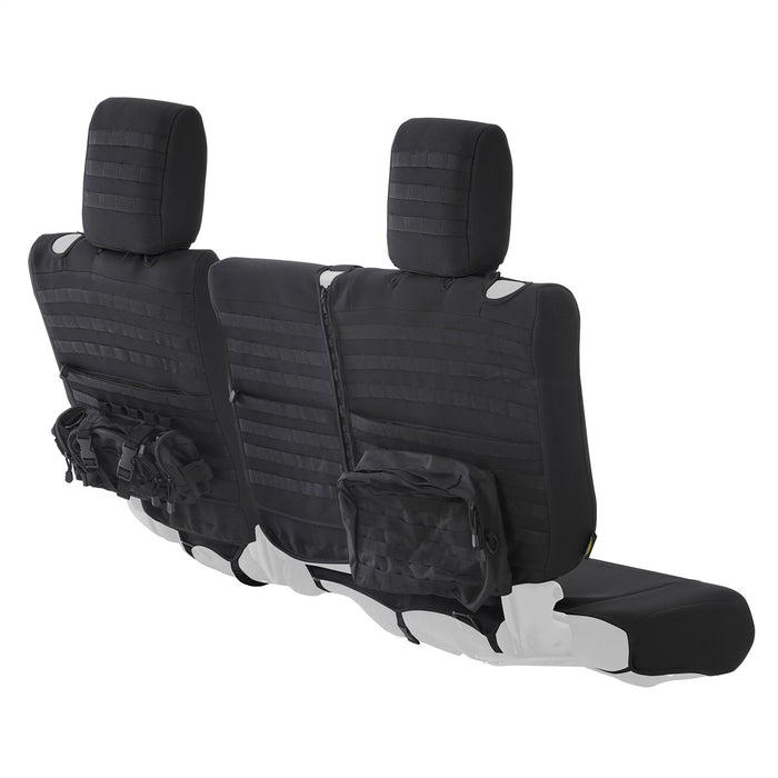 Smittybilt 56646501 GEAR Seat Covers 08-12 Wrangler JK 4 DR Rear Custom Fit Black Smittybilt - Truck Part Superstore