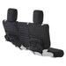 Smittybilt 56646501 GEAR Seat Covers 08-12 Wrangler JK 4 DR Rear Custom Fit Black Smittybilt - Truck Part Superstore