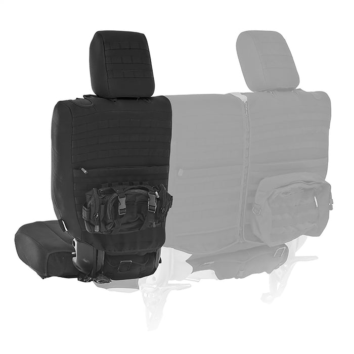 Smittybilt 56646501 GEAR Seat Covers 08-12 Wrangler JK 4 DR Rear Custom Fit Black Smittybilt - Truck Part Superstore