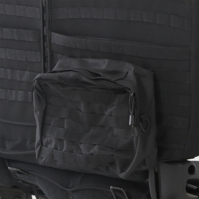 Smittybilt 56646501 GEAR Seat Covers 08-12 Wrangler JK 4 DR Rear Custom Fit Black Smittybilt - Truck Part Superstore