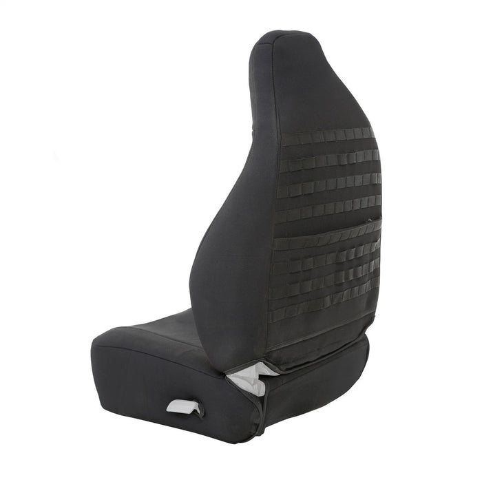 Smittybilt 56647001 GEAR Seat Covers 97-02 Wrangler TJ Front Custom Fit Black Smittybilt - Truck Part Superstore