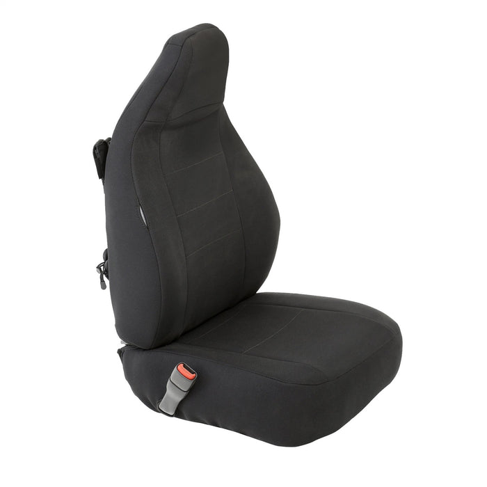 Smittybilt 56647001 GEAR Seat Covers 97-02 Wrangler TJ Front Custom Fit Black Smittybilt - Truck Part Superstore