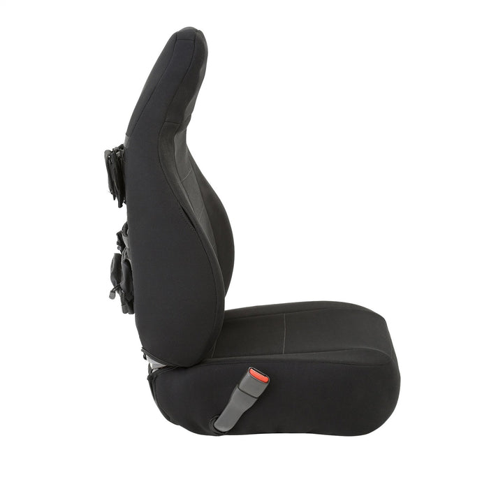 Smittybilt 56647001 GEAR Seat Covers 97-02 Wrangler TJ Front Custom Fit Black Smittybilt - Truck Part Superstore