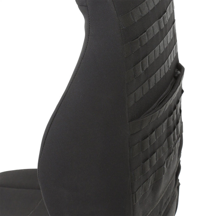 Smittybilt 56647001 GEAR Seat Covers 97-02 Wrangler TJ Front Custom Fit Black Smittybilt - Truck Part Superstore