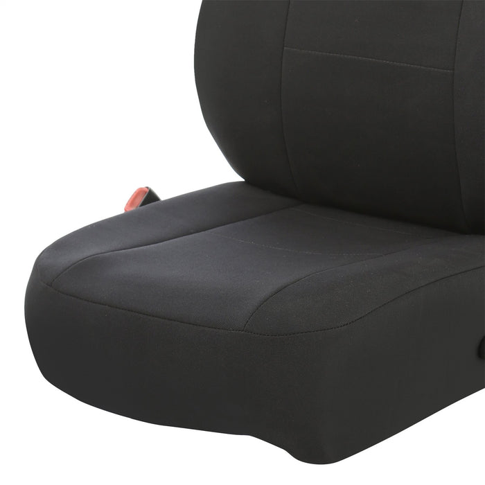 Smittybilt 56647001 GEAR Seat Covers 97-02 Wrangler TJ Front Custom Fit Black Smittybilt - Truck Part Superstore