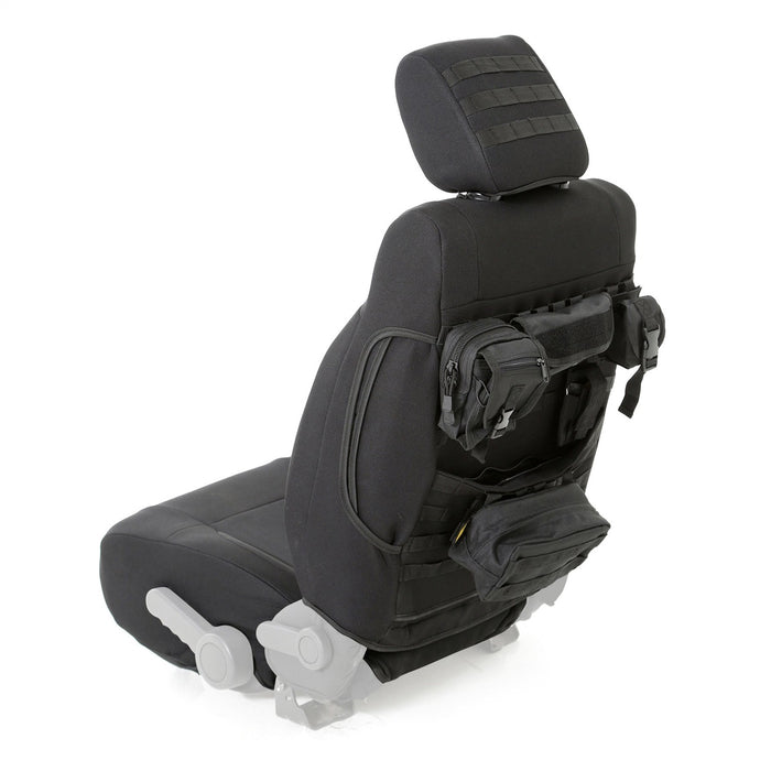Smittybilt 56647701 GEAR Seat Covers 13-18 Wrangler JK 2/4 DR Front Custom Fit Black Smittybilt - Truck Part Superstore