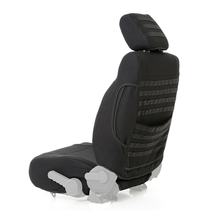 Smittybilt 56647701 GEAR Seat Covers 13-18 Wrangler JK 2/4 DR Front Custom Fit Black Smittybilt - Truck Part Superstore