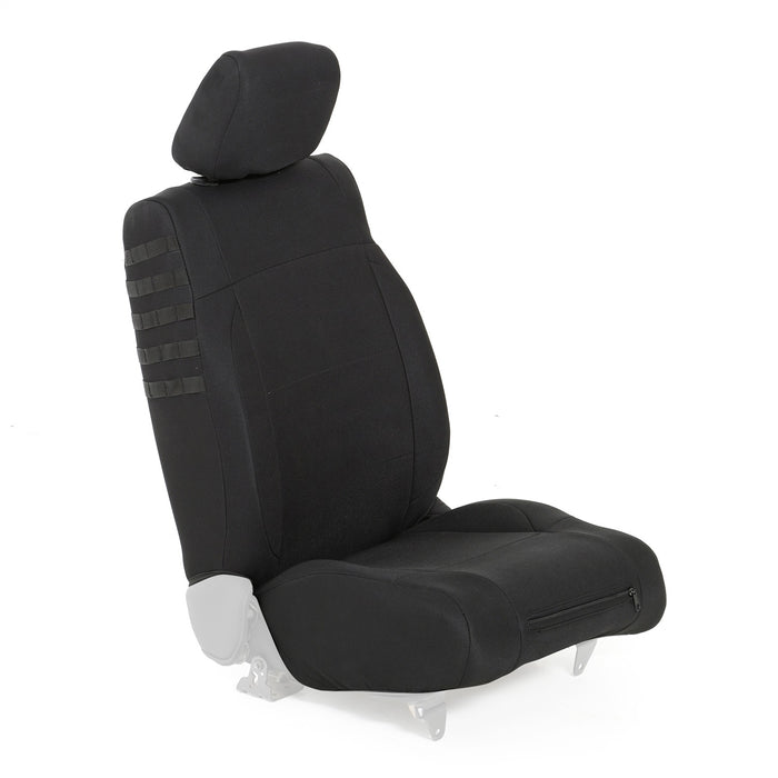 Smittybilt 57647701 Neoprene Seat Cover; Black; Front; Air Bag Compatible; - Truck Part Superstore