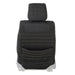 Smittybilt 57647701 Neoprene Seat Cover; Black; Front; Air Bag Compatible; - Truck Part Superstore