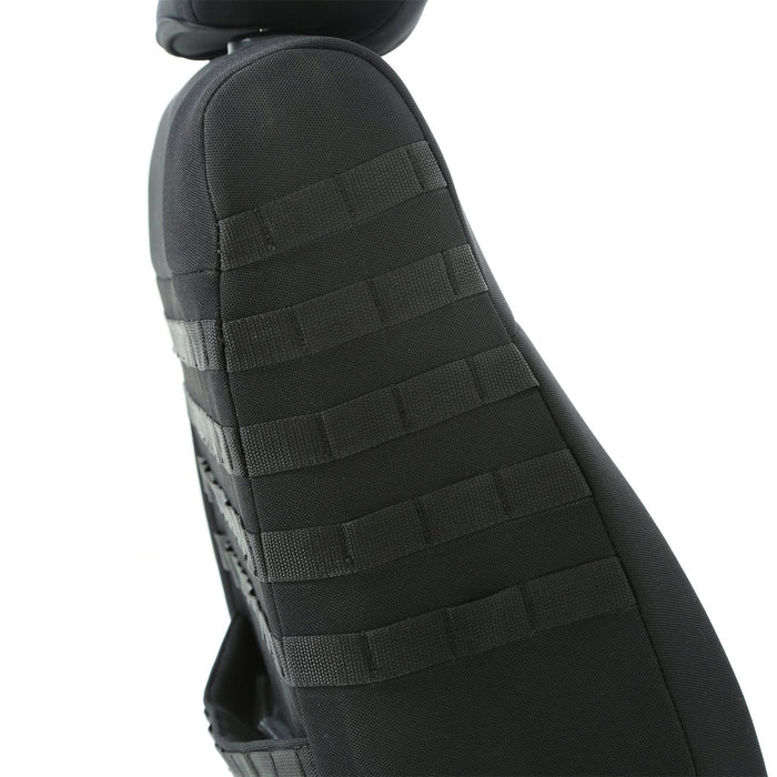 Smittybilt 56647701 GEAR Seat Covers 13-18 Wrangler JK 2/4 DR Front Custom Fit Black Smittybilt - Truck Part Superstore