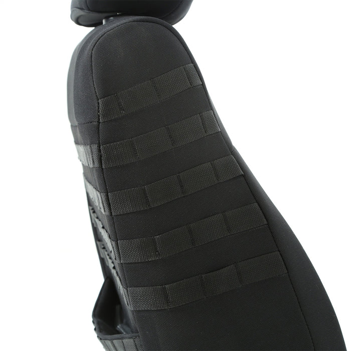Smittybilt 57647701 Neoprene Seat Cover; Black; Front; Air Bag Compatible; - Truck Part Superstore