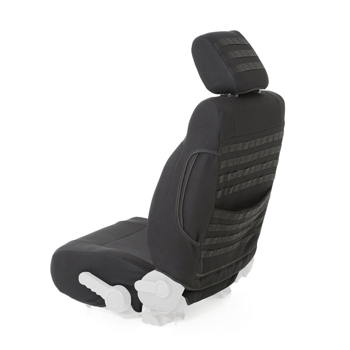 Smittybilt 56647801 GEAR Seat Covers 07-12 Wrangler JK 2/4 DR Front Custom Fit Black Smittybilt - Truck Part Superstore