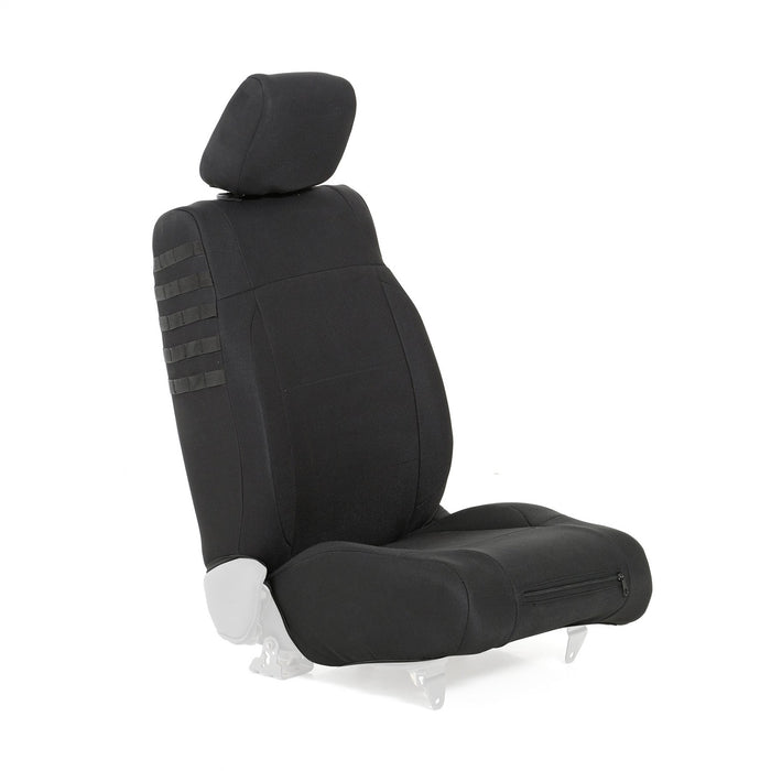 Smittybilt 56647801 GEAR Seat Covers 07-12 Wrangler JK 2/4 DR Front Custom Fit Black Smittybilt - Truck Part Superstore