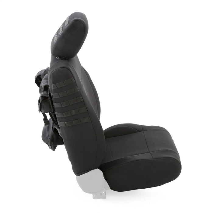 Smittybilt 56647801 GEAR Seat Covers 07-12 Wrangler JK 2/4 DR Front Custom Fit Black Smittybilt - Truck Part Superstore