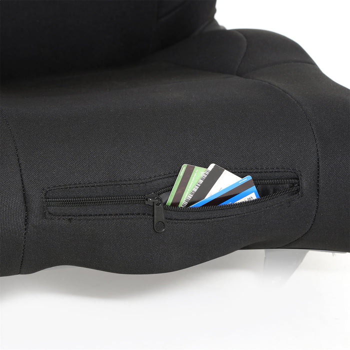 Smittybilt 56647801 GEAR Seat Covers 07-12 Wrangler JK 2/4 DR Front Custom Fit Black Smittybilt - Truck Part Superstore