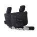 Smittybilt 56647901 GEAR Seat Covers 07, 13-18 Wrangler JK 4 DR Rear Custom Fit Black Smittybilt - Truck Part Superstore