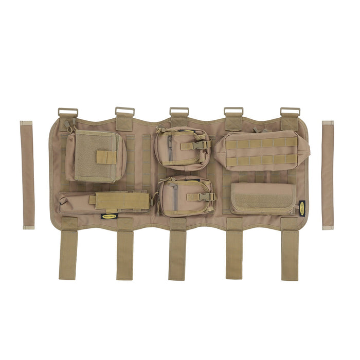 Smittybilt 5665024 Gear Overhead Console 97-06 Wrangler TJ/LJ Coyote Tan Smittybilt - Truck Part Superstore
