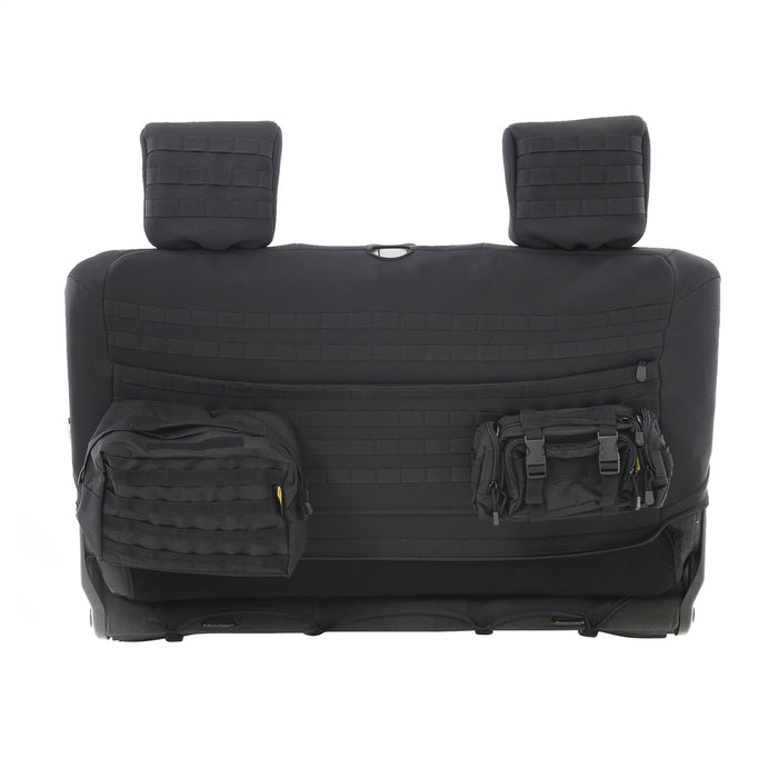 Smittybilt 56656901 GEAR Seat Covers 07-18 Wrangler JK 2 DR Rear Custom Fit Black Smittybilt - Truck Part Superstore