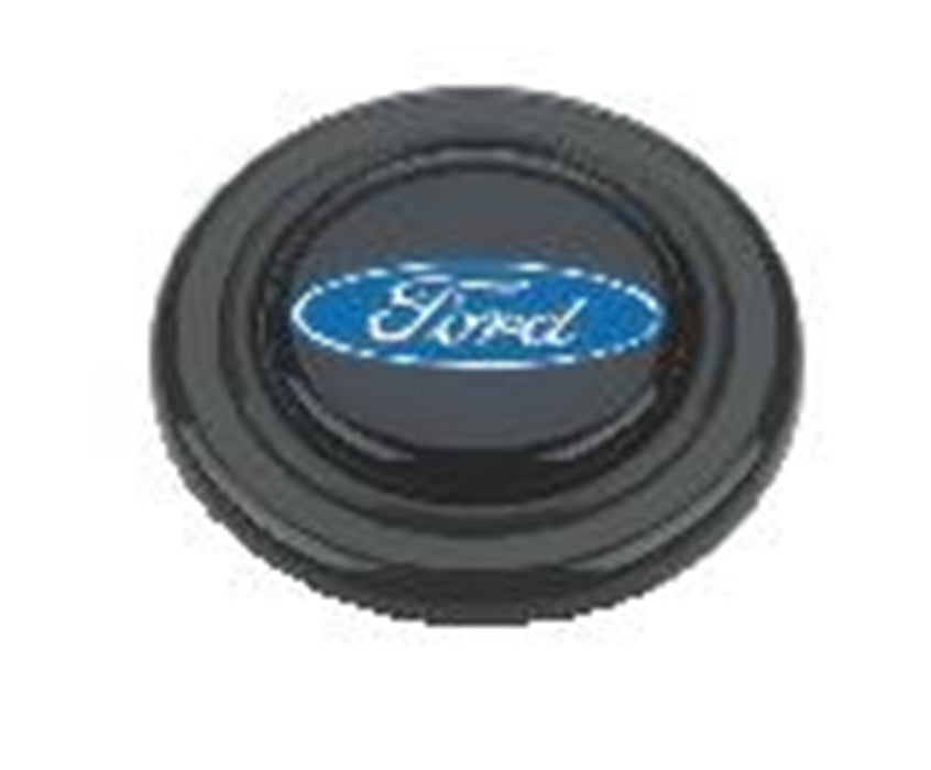 Grant 5665 Ford Licensed Horn Button; Black Plastic; Ford®; Signature Wheels; - Truck Part Superstore