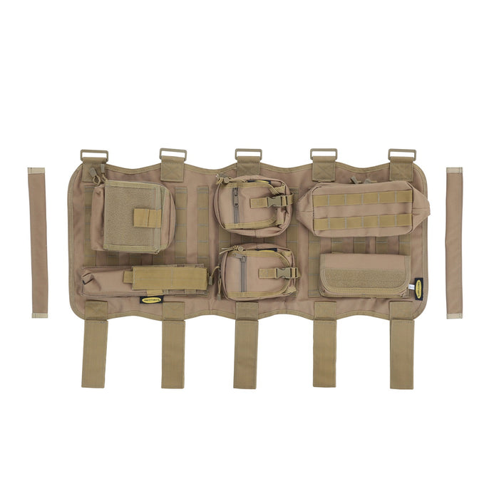 Smittybilt 5666024 Gear Overhead Console 07-18 Wrangler JK Coyote Tan Smittybilt - Truck Part Superstore