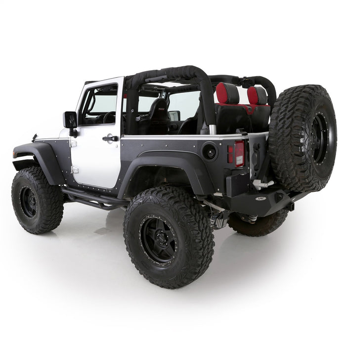 Smittybilt 5666101 Replacement MOLLE Roll Bar Padding Cover Kit 07-18 Wrangler JK 2 DR Smittybilt - Truck Part Superstore