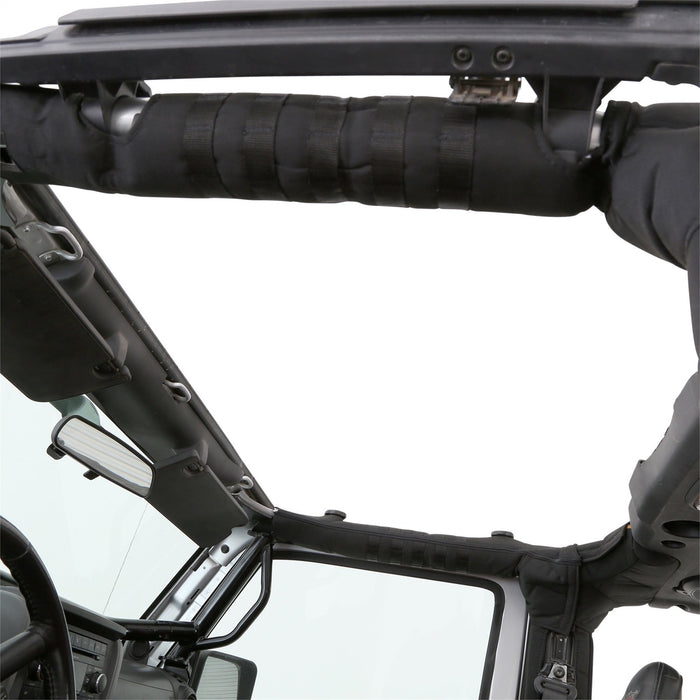 Smittybilt 5666101 Replacement MOLLE Roll Bar Padding Cover Kit 07-18 Wrangler JK 2 DR Smittybilt - Truck Part Superstore