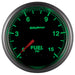AutoMeter 5667-05702-NS GAUGE; FUELP; 2 1/16in.; 15PSI; STEPPER MOTOR W/PEAK/WARN; ELITE; W/O SENSOR - Truck Part Superstore