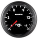 AutoMeter 5667-05702-NS GAUGE; FUELP; 2 1/16in.; 15PSI; STEPPER MOTOR W/PEAK/WARN; ELITE; W/O SENSOR - Truck Part Superstore