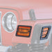 Smittybilt 5670 Euro Head Light Guards 97-06 Wrangler TJ Black 4 Piece Smittybilt - Truck Part Superstore