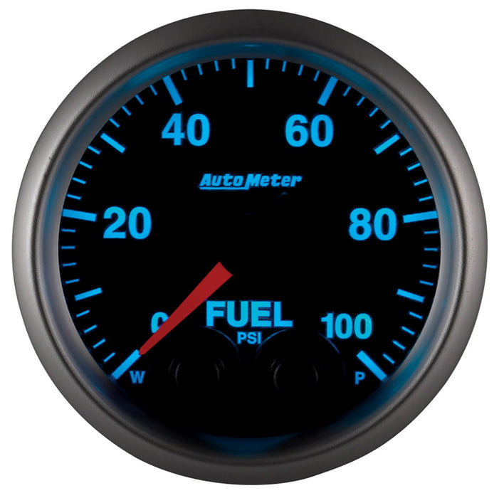 AutoMeter 5671 GAUGE; FUEL PRESS; 2 1/16in.; 100PSI; DIGITAL STEPPER MOTOR W/PEAK/WARN; ELITE - Truck Part Superstore