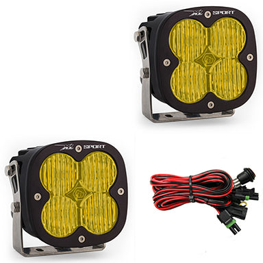 Baja Designs 567815 LED Light Pods Amber Lens Wide Cornering Pattern Pair XL Sport Series Baja Designs - Truck Part Superstore