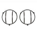 Smittybilt 5680 Euro Head Light Guards 07-18 Wrangler JK Black 2 Piece Smittybilt - Truck Part Superstore