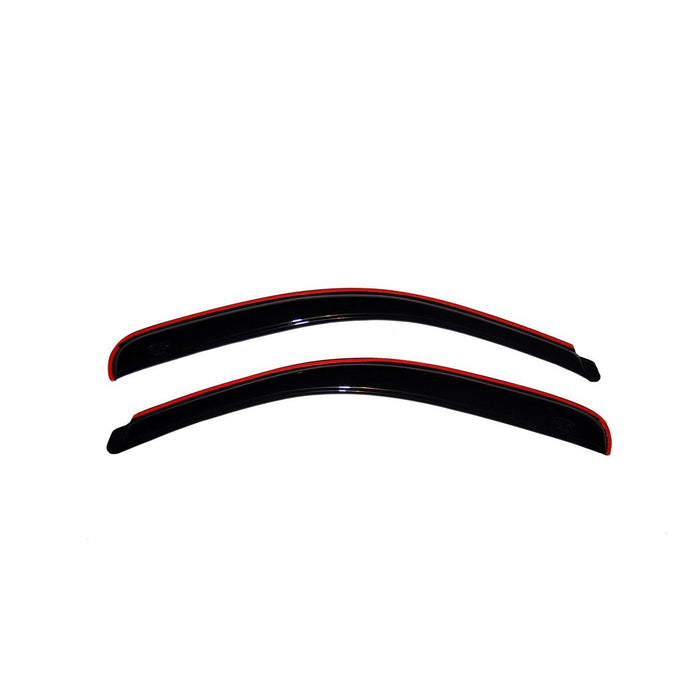 Rampage 56816 In-Channel Ventvisor; 2 Piece; Front; - Truck Part Superstore