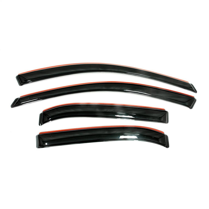 Rampage 56817 In-Channel Ventvisor; 4 Piece; - Truck Part Superstore