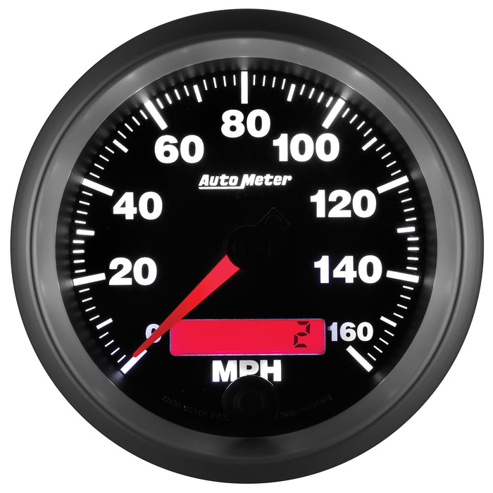 AutoMeter 5688 GAUGE; SPEEDOMETER; 3 3/8in.; 160MPH; ELEC. PROGRAMMABLE; ELITE - Truck Part Superstore