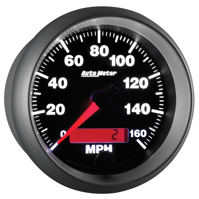 AutoMeter 5688 GAUGE; SPEEDOMETER; 3 3/8in.; 160MPH; ELEC. PROGRAMMABLE; ELITE - Truck Part Superstore