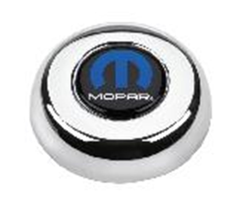Grant 5690 Mopar Licensed Horn Button; Chrome; MOPAR; Classic/Challenger Wheels; - Truck Part Superstore