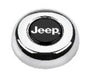 Grant 5695 Mopar Licensed Horn Button; Chrome; Jeep; Classic/Challenger Wheels; - Truck Part Superstore