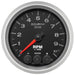 AutoMeter 5697 GAUGE; TACH; 3 3/8in.; 10K RPM; IN-DASH W/SHIFT LIGHT/PEAK MEM; ELITE - Truck Part Superstore