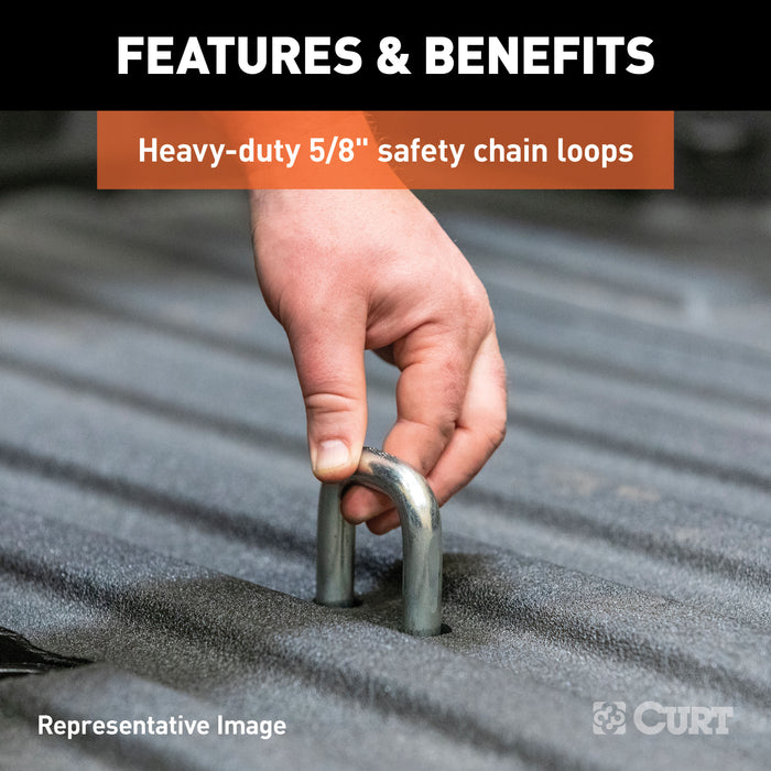 CURT 60633 OEM-Style Gooseneck Hitch; Select Ram 2500; 3500 - Truck Part Superstore