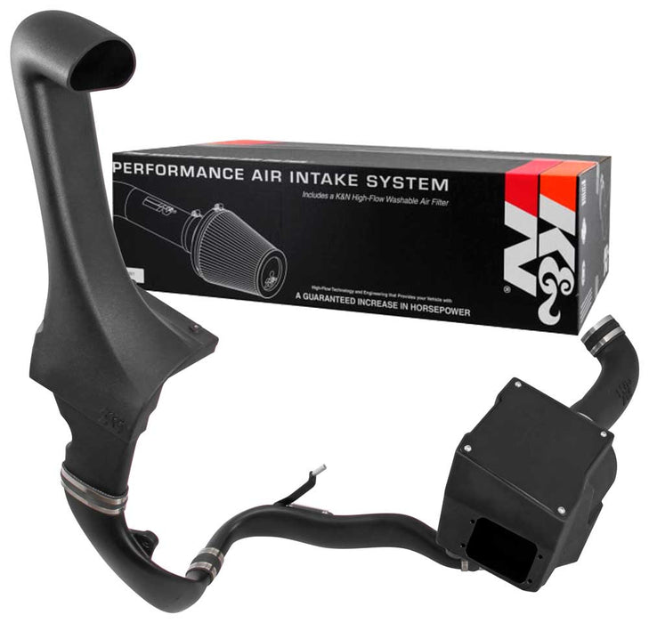 K&N 57-1573 Engine Air Intake and Air Box Kit - Truck Part Superstore