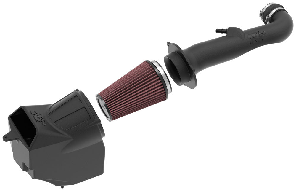 K&N 57-1576 Engine Air Intake and Air Box Kit - Truck Part Superstore