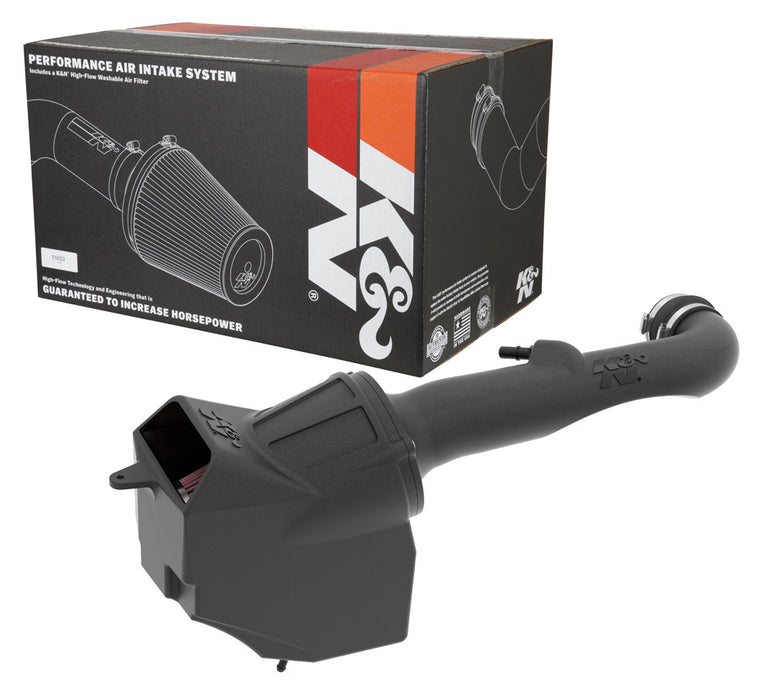 K&N 57-1576 Engine Air Intake and Air Box Kit - Truck Part Superstore