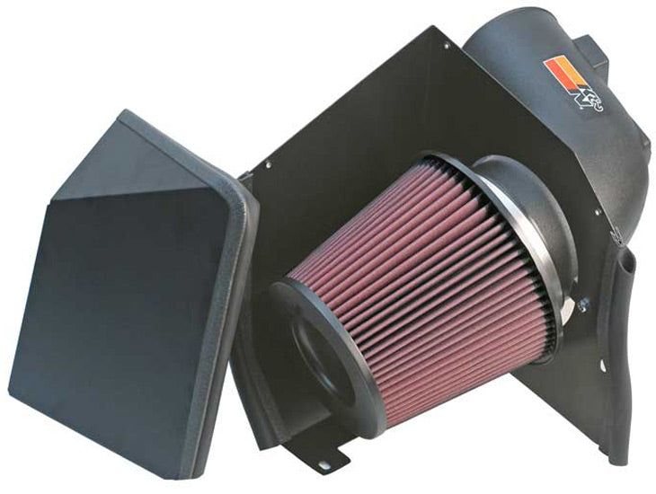 K&N 57-3000 Engine Air Intake and Air Box Kit - Truck Part Superstore