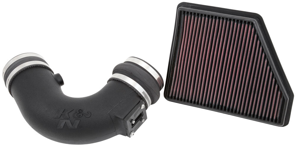 K&N 57-3074 Engine Air Intake and Air Box Kit - Truck Part Superstore